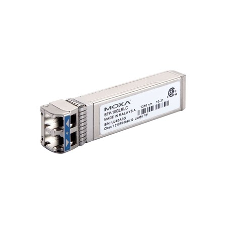 Moxa Sfp+ Module W/ 1 10Gbase-LrPort For 10 Km Transmission, Sfp-10Glrlc SFP-10GLRLC